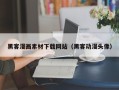 宜宾黑客漫画素材下载网站（黑客动漫头像）
